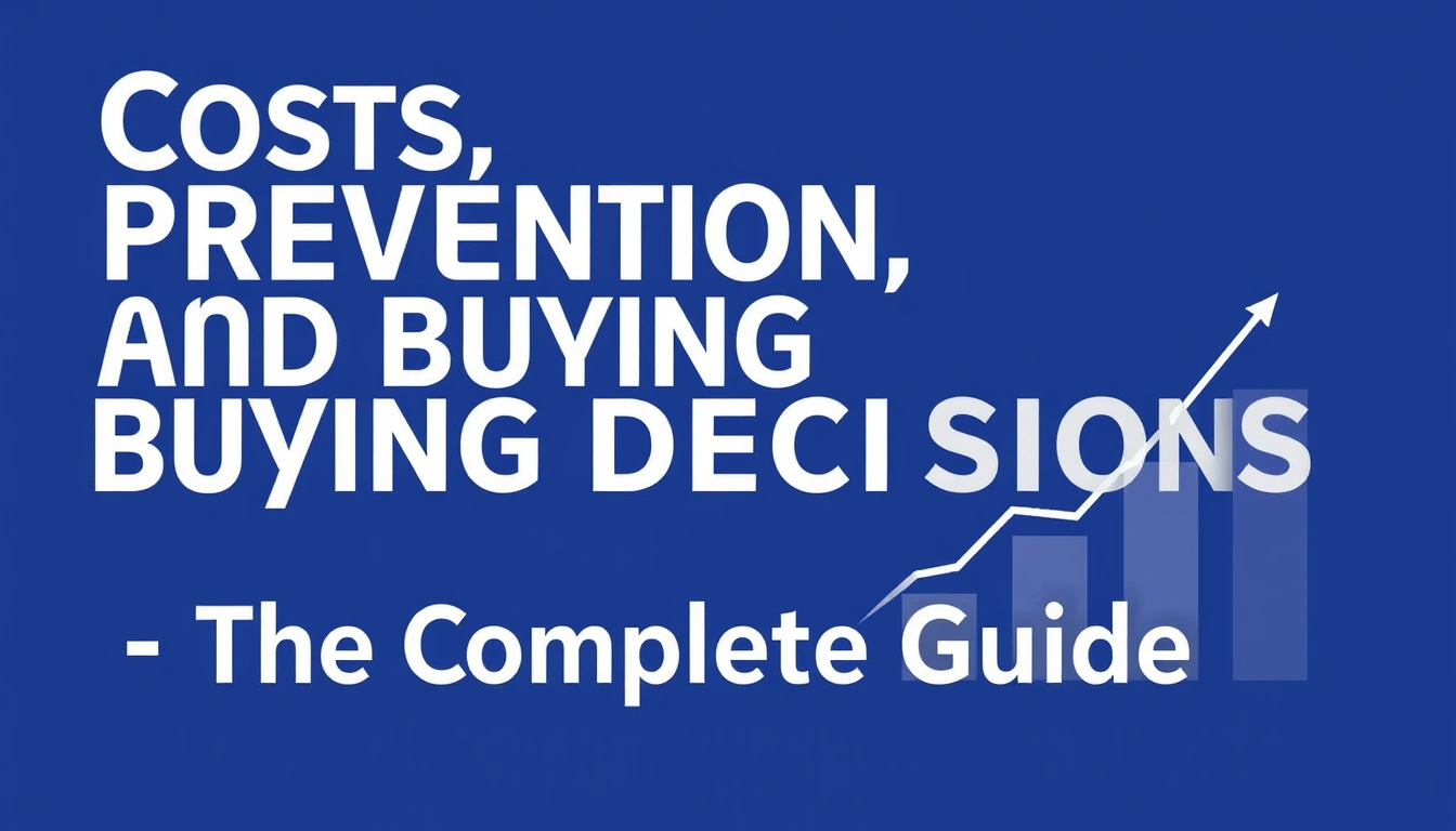 Costs, prevention, and buying decisions — The Complete Guide