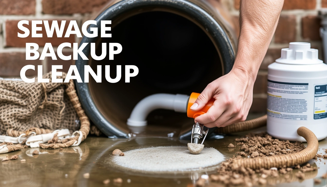 Sewage Backup Cleanup Checklist for Homeowners