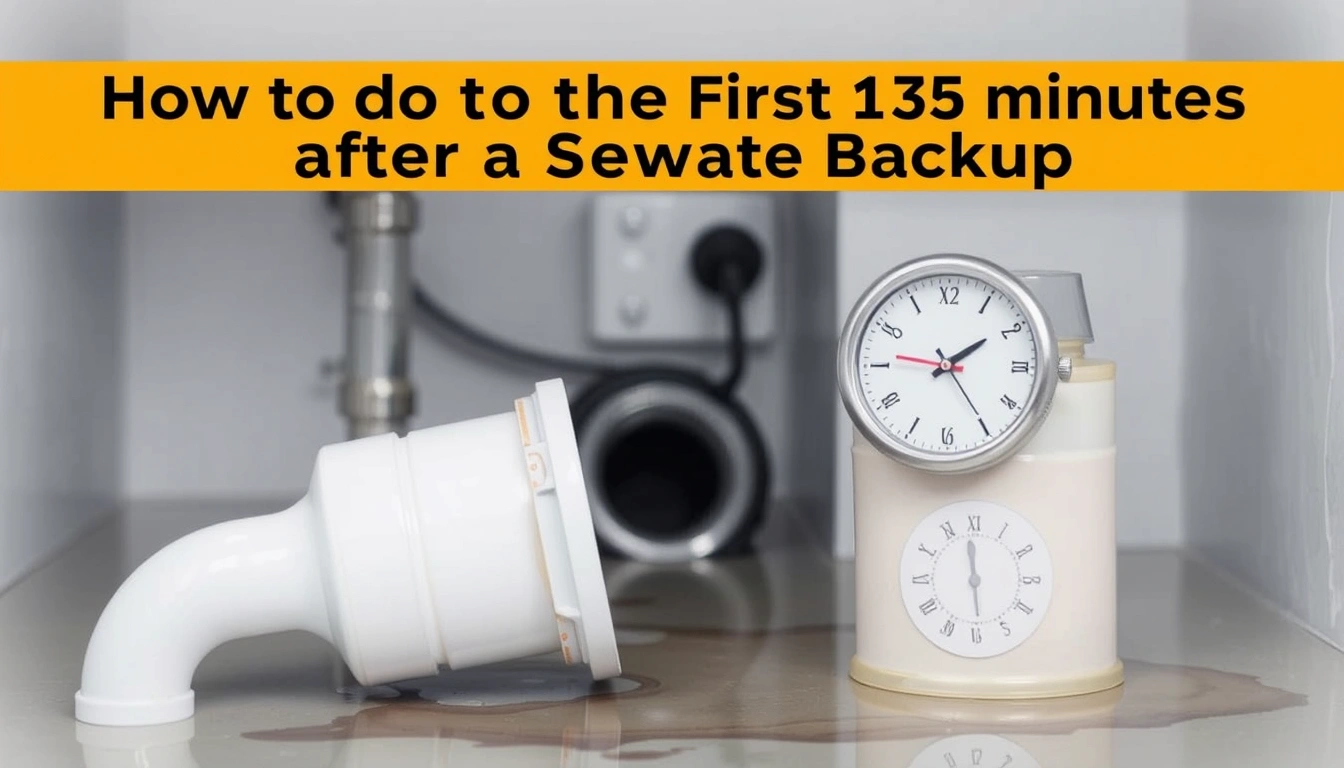 What to Do in the First 15 Minutes After a Sewage Backup What to Do in the First 15 Minutes After a Sewage Backup